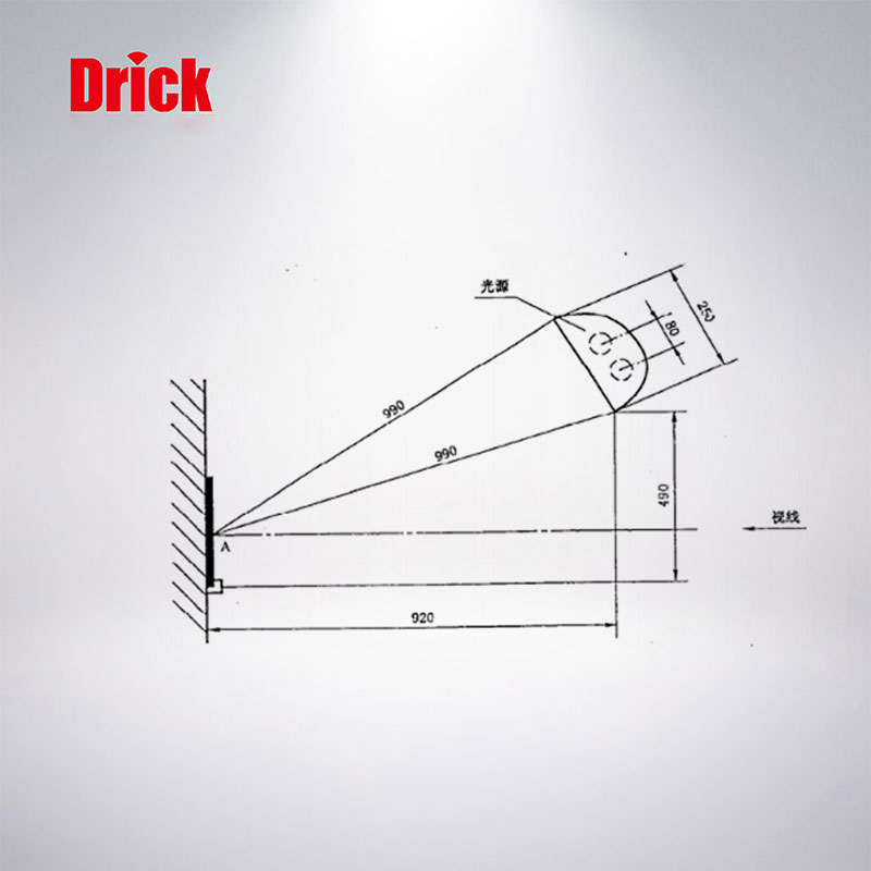 DRK908H紗線條干光源箱（黑板法）